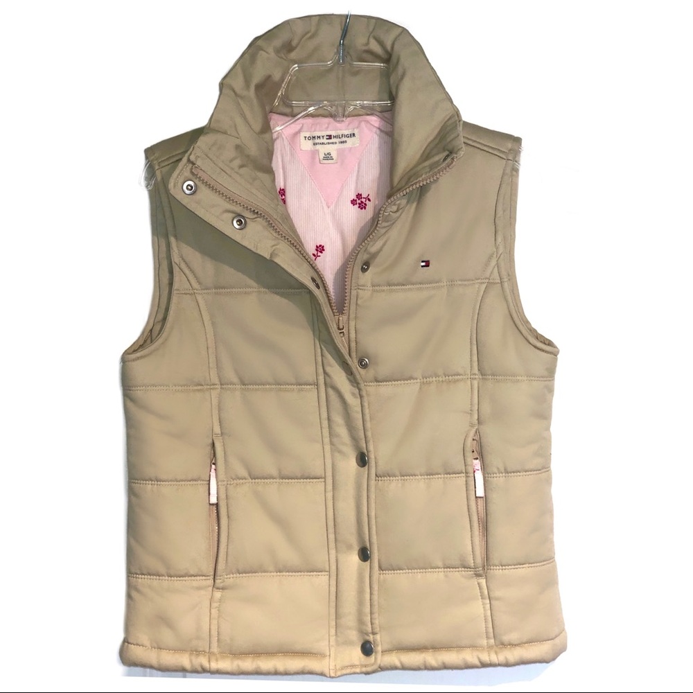 🖤NWOT - Tommy Hilfiger Beige Vest Girl 🌸